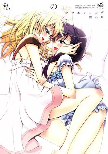 (C86) [Waterfall (Takano Saku)] Watashi no Nozomi (Love Live!) [Chinese]